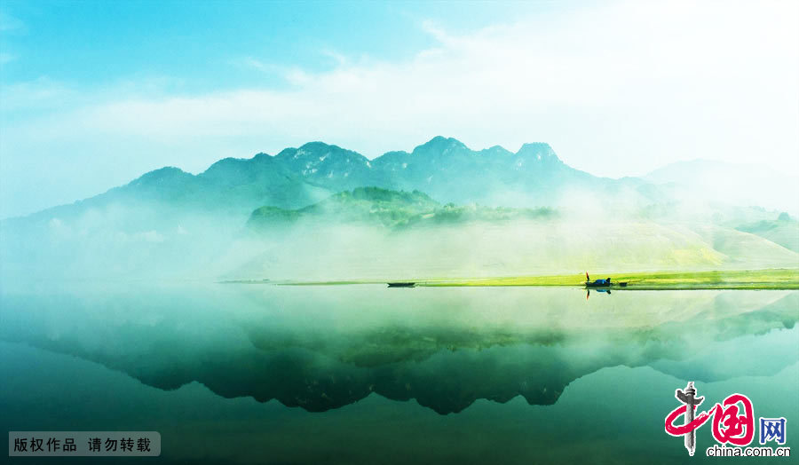 �峿�����������Ƶ�ˮ�����̽���Ⱦ�ĸ������ˡ��й���ͼƬ�� ���ı�