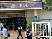 2011年新疆和田市一公安派出所遭暴徒袭击